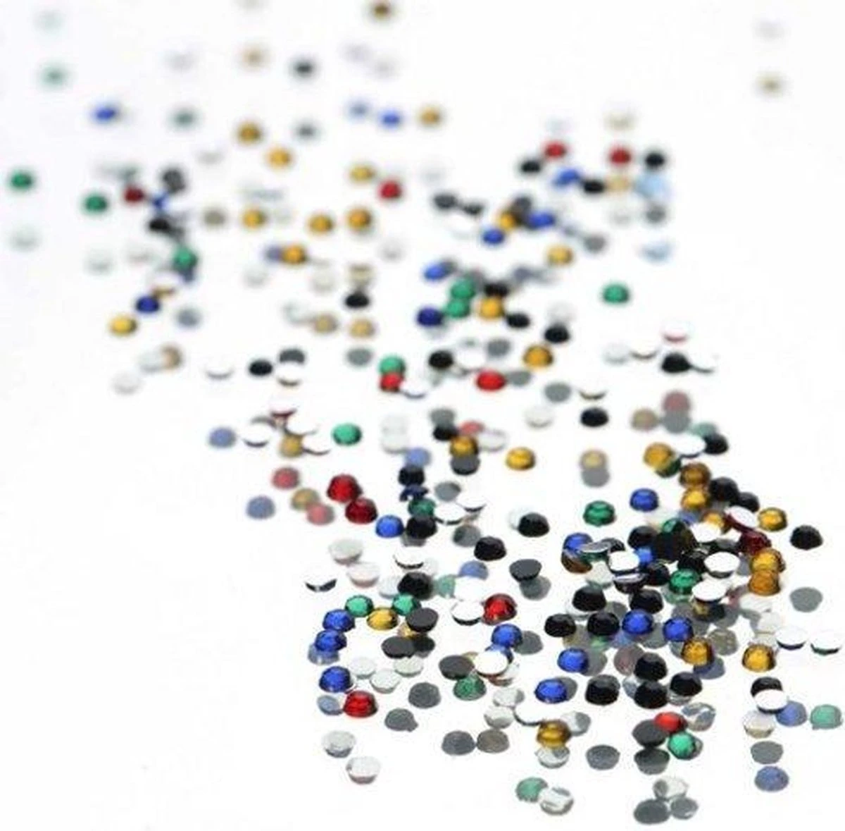 Nail Art Voordeel Set Rhinestones Zilver + Diverse Kleuren - 1200 Stuks - Strass Nagel Steentjes / Nagel Diamantjes / Nail Art 6 Nail Art Voordeel Set Rhinestones Zilver + Diverse Kleuren - 1200 Stuks - Strass Nagel Steentjes / Nagel Diamantjes / Nail Art - Afbeelding 4