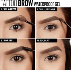 Maybelline Tattoo Brow Waterproof Wenkbrauwgel - 01 Blond 19 Maybelline Tattoo Brow Waterproof Wenkbrauwgel - 01 Blond -Poeder - Foundation Winkel 1200x1182 9