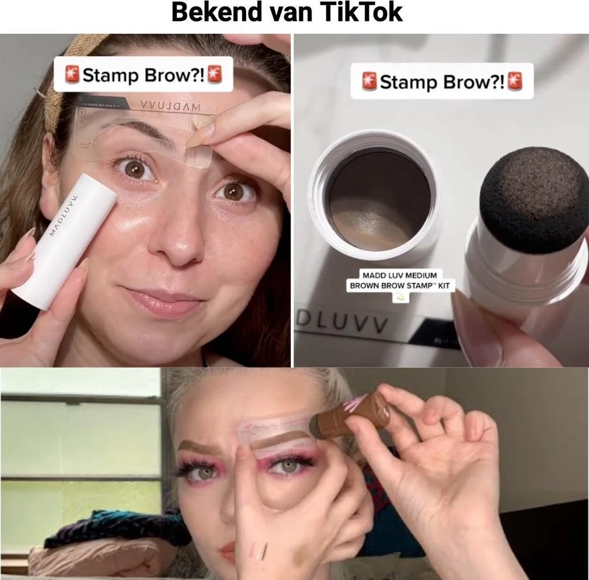 Merkloos Premium Wenkbrauw Stempel - Wenkbrauw Sjabloon - Wenkbrauwstempel - Brow Stamp - 10 Sjablonen - Borsteltje - Herbruikbaar - Waterdicht - Cadeau Voor Haar - Mediumbruin 5 Merkloos Premium Wenkbrauw Stempel - Wenkbrauw Sjabloon - Wenkbrauwstempel - Brow Stamp - 10 Sjablonen - Borsteltje - Herbruikbaar - Waterdicht - Cadeau Voor Haar - Mediumbruin - Afbeelding 3