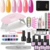 Royala F - Gellak Starterspakket + Inclusief Portable UV LED Lamp + Met 6 Verschillende Gellak Kleuren - Gellak Lamp – Topcoat - Basecoat - Alle Benodigdheden In Eén -Poeder - Foundation Winkel 1200x1187 7
