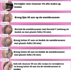 Merkloos Wimper & Wenkbrauw Lifting Set - Wimperlift - Wenkbrauwlift - Lashlift - Browlift - Proffesional Wimperlifting - Lash Lift - Wimperkit - Wenkbrauwkit - Permanent Gekrulde Wimpers - Lashes And Brows - Lash & Brow Kit -Poeder - Foundation Winkel 1200x1188 4