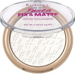 Rimmel London Insta Fix & Matte Make-uppoeder - 01 Clear -Poeder - Foundation Winkel 1200x1189