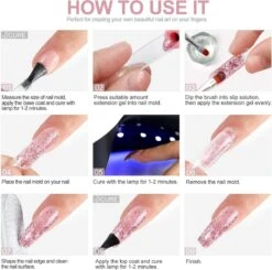 Polygel- 6 KLEUREN SET - 15 ML - Polygel Kit - Polygel Nagels - Polygel Kleuren -Poeder - Foundation Winkel 1200x1190 10