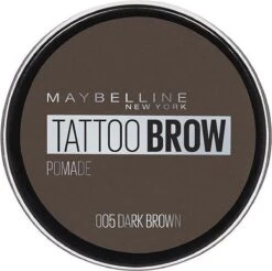 Maybelline Tattoo Brow Lasting Color Pomade - 05 Dark Brown -Poeder - Foundation Winkel 1200x1193 12