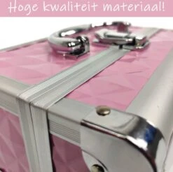 Make Up Koffer Meisjes En Dames Roze - Make Up Organizer Met Spiegel - Cosmetica Koffer - Beautycase Koffer 17 Make Up Koffer Meisjes En Dames Roze - Make Up Organizer Met Spiegel - Cosmetica Koffer - Beautycase Koffer -Poeder - Foundation Winkel 1200x1193 5