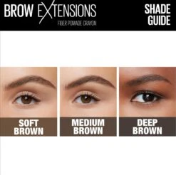 Maybelline Brow Extensions - 04 Medium Brown - Bruin Wenkbrauwpotlood - 10,5 Gr. 20 Maybelline Brow Extensions - 04 Medium Brown - Bruin Wenkbrauwpotlood - 10,5 Gr. -Poeder - Foundation Winkel 1200x1195 28