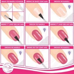 MURLEY’s Base & Top Coat Gellak Set- Acryl Basecoat & Topcoat - 2x 15ml - Gel Nagellak - Gelnagellak - UV / LED Lamp Gelnagels -Poeder - Foundation Winkel 1200x1196 14