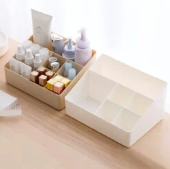 Merkloos Make-Up Organizer - Opbergdoos - Cosmetica - Wit/Creme -Sieraden - Nagelak - Make Up Organizer - Make Up Organizers 13 Merkloos Make-Up Organizer - Opbergdoos - Cosmetica - Wit/Creme -Sieraden - Nagelak - Make Up Organizer - Make Up Organizers -Poeder - Foundation Winkel 1200x1197 24