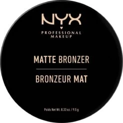 NYX Professional Makeup Matte Bronzer - Light MBB01 - Bronzer - 9,5 Gr 10 NYX Professional Makeup Matte Bronzer - Light MBB01 - Bronzer - 9,5 Gr -Poeder - Foundation Winkel 1200x1198 4