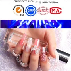 Elvi Polygel Nagels Kit - 6x15 Perfecte Polygel Kleuren Voor De Feestdagen- Nagelverlenging - Polyacryl UV Nagellak-Quick Extension Set- Polygel Color Changing Red-Pink-Polygel Starterspakket- UV Base & Top Coat-Slip Solution-100 Nagel Tips- -Poeder - Foundation Winkel 1200x1198 47