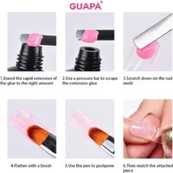 GUAPÀ® Polygel Starterspakket | Acrygel | Poly Gel | Gel Nagels | Professionele Kit | Babyboom Pink | Babyboom White | 2 X 60 Gram Polige -Poeder - Foundation Winkel 1200x1198 49