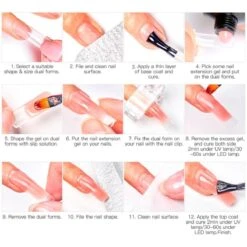 Merkloos Mtssii - POLYGEL Kit - 4 Kleuren Polygel 30ML - Roze En Wit - Starterkit - Manicure Set- Gellak - UV Lamp - Polygel Nagels Starterspakket - Nepnagels - -Poeder - Foundation Winkel 1200x1198 51