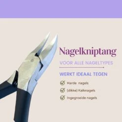 Medies - Professionele Zware Nageltang Voor Teennagels | Nagelknipper Teennagels | Ingegroeide Teennagel | Kalknagel | Harde Teennagels | Nagelschaar | Pedicure - Ingebouwde Veren -Poeder - Foundation Winkel 1200x1199 16