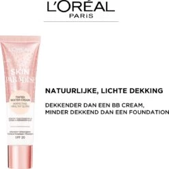 L’Oréal Paris WULT Skin Paradise BB Cream Tinted Cream Foundation - 02 Medium 18 L’Oréal Paris WULT Skin Paradise BB Cream Tinted Cream Foundation - 02 Medium -Poeder - Foundation Winkel 1200x1199 2