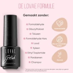 Lovae Cosmetics Gellak - Starterspakket - Base Coat - Primer - Shiny Top Coat - 10ML -Poeder - Foundation Winkel 1200x1200 1008