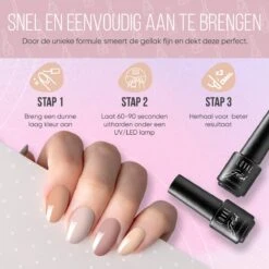 Lovae Cosmetics Gellak - Starterspakket - Base Coat - Primer - Shiny Top Coat - 10ML -Poeder - Foundation Winkel 1200x1200 1013