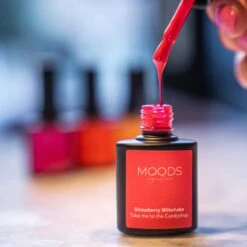 Moods Gellac - Strawberry Milkshake - Gellak - Neon Roze - 15ML -Poeder - Foundation Winkel 1200x1200 1037