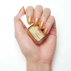 Essie Winter Collection Nagellak - 665 Caught On Tape - Gouden Glitter Nagellak -Poeder - Foundation Winkel 1200x1200 1064