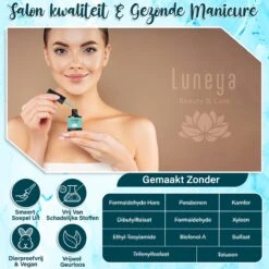 Luneya Gellak - Vivid Vibes Edition - 6-Delige Gellak Starterspakket - Gel Nagellak -Poeder - Foundation Winkel 1200x1200 1101