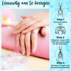 Luneya Gellak - Vivid Vibes Edition - 6-Delige Gellak Starterspakket - Gel Nagellak -Poeder - Foundation Winkel 1200x1200 1102