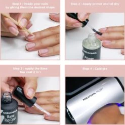 Méanail - Gellak - Kit Ruby - Gellak Starterspakket - Led Lamp 48w - Gelnagellak -Poeder - Foundation Winkel 1200x1200 1113