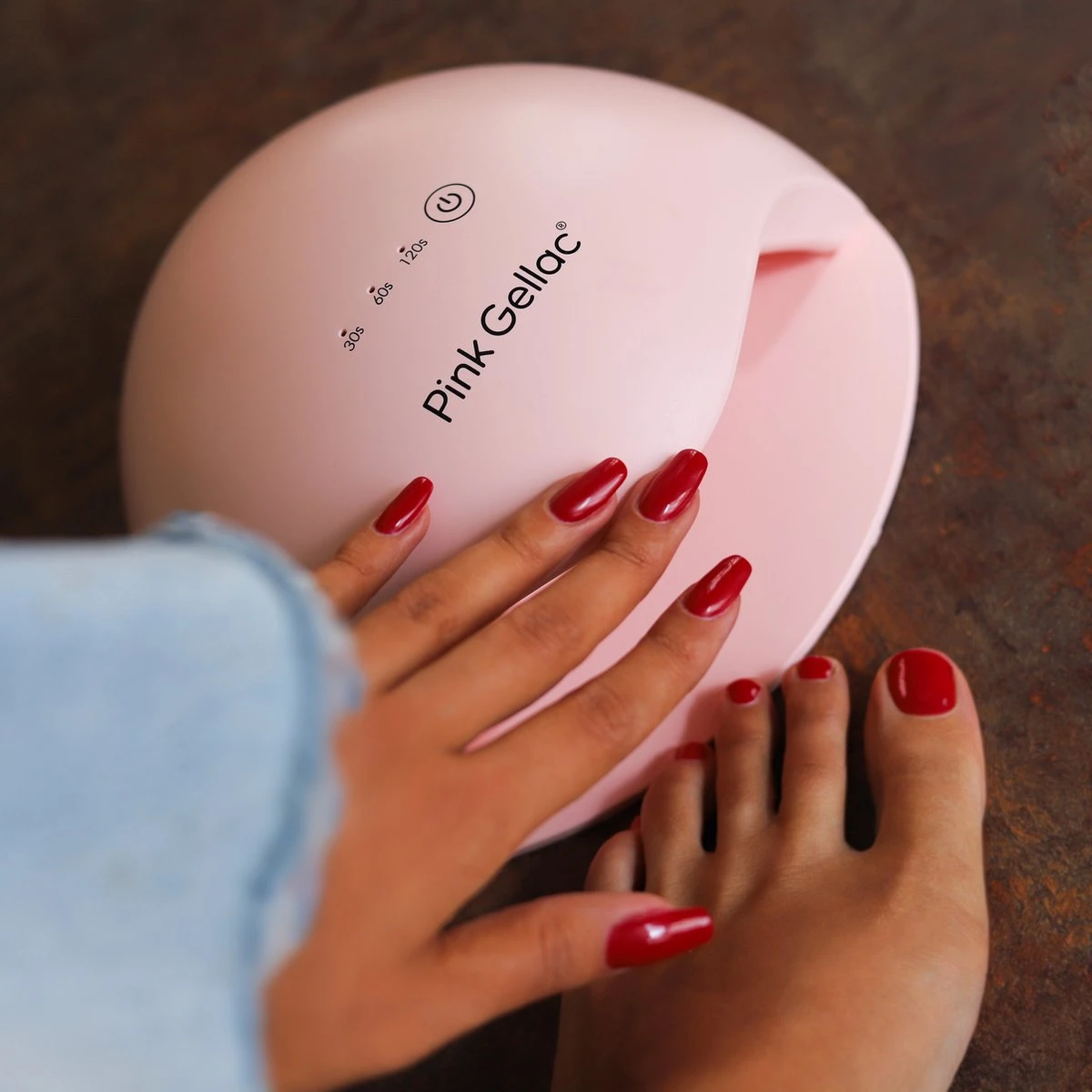 Pink Gellac - Starterset Premium Uncovered Met 4 Kleuren En LED Lamp + Manicure Set 10 Pink Gellac - Starterset Premium Uncovered Met 4 Kleuren En LED Lamp + Manicure Set - Afbeelding 8