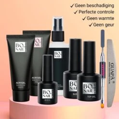 GUAPÀ® Polygel Starterspakket | Acrygel | Poly Gel | Gel Nagels | Professionele Kit | Babyboom Pink | Babyboom White | 2 X 60 Gram Polige -Poeder - Foundation Winkel 1200x1200 1166