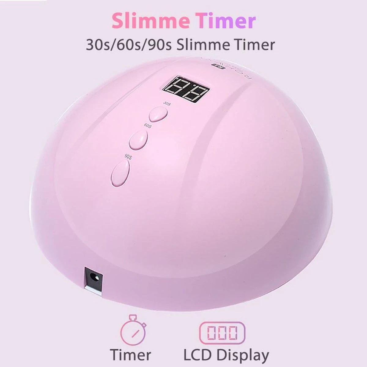 Merkloos Nagel UV Lamp Gelnagels - LED Lamp - Gellak - Nagellak Droger - Nagellak - 36W - Roze 6 Merkloos Nagel UV Lamp Gelnagels - LED Lamp - Gellak - Nagellak Droger - Nagellak - 36W - Roze - Afbeelding 4