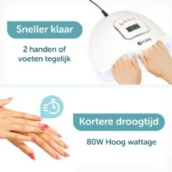 ForDig 80W Professionele Nageldroger Voor Gel Nagels - Nagellak Droger Met UV LED Lamp En Timer Voor Gelnagels - Nageldrogerlamp Met 45 LED Lampjes Voor Nagel Gellak - Geschikt Voor Manicure En Pedicure - Nagellakdroger Hard Gelpolish Builder 13 ForDig 80W Professionele Nageldroger Voor Gel Nagels - Nagellak Droger Met UV LED Lamp En Timer Voor Gelnagels - Nageldrogerlamp Met 45 LED Lampjes Voor Nagel Gellak - Geschikt Voor Manicure En Pedicure - Nagellakdroger Hard Gelpolish Builder -Poeder - Foundation Winkel 1200x1200 1208