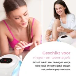 Price2buy UV Lamp Gelnagels + Extra's - Nagellamp - Set Met Nageldroger - Gellak Lamp - Draagbaar 17 Price2buy UV Lamp Gelnagels + Extra's - Nagellamp - Set Met Nageldroger - Gellak Lamp - Draagbaar -Poeder - Foundation Winkel 1200x1200 1226