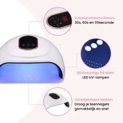 Price2buy UV Lamp Gelnagels + Extra's - Nagellamp - Set Met Nageldroger - Gellak Lamp - Draagbaar 19 Price2buy UV Lamp Gelnagels + Extra's - Nagellamp - Set Met Nageldroger - Gellak Lamp - Draagbaar -Poeder - Foundation Winkel 1200x1200 1228