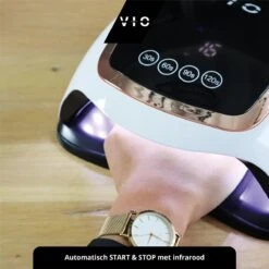 VIO V1 Nageldroger Voor Gellak Met 2M Lang Snoer - Manicure En Pedicure - Krachtige 168 Watt UV Lampen - Nagelstudio -Poeder - Foundation Winkel 1200x1200 1257