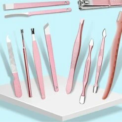 Luxe 18-delige Manicure Set - Manicure Pedicure Set- Nagelverzorging- Met Opbergetui 18 Luxe 18-delige Manicure Set - Manicure Pedicure Set- Nagelverzorging- Met Opbergetui -Poeder - Foundation Winkel 1200x1200 1268