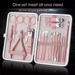 Luxe 18-delige Manicure Set - Manicure Pedicure Set- Nagelverzorging- Met Opbergetui 21 Luxe 18-delige Manicure Set - Manicure Pedicure Set- Nagelverzorging- Met Opbergetui -Poeder - Foundation Winkel 1200x1200 1270