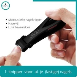 Obioli ™ Nagelknipper Set - Luxe Cadeau Doos Voor Mannen En Vrouwen - Nageltang - Nagelschaar - Kalknagels - Teennagel - Met Nagelvijl - Zwart - Groot - Gift Box 20 Obioli ™ Nagelknipper Set - Luxe Cadeau Doos Voor Mannen En Vrouwen - Nageltang - Nagelschaar - Kalknagels - Teennagel - Met Nagelvijl - Zwart - Groot - Gift Box -Poeder - Foundation Winkel 1200x1200 1277