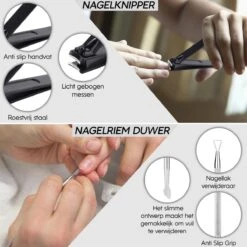 Thumbs Up 7-Delige Nagel Set - Ingegroeide Teennagel - Nageltang - Teennagelknipper - Nagelknipper Set - Zwart -Poeder - Foundation Winkel 1200x1200 1281
