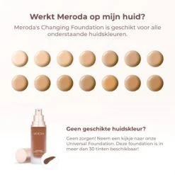 Meroda Changing Foundation - Kleurveranderende Foundation - 30ml -Poeder - Foundation Winkel 1200x1200 13