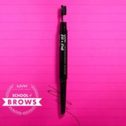 NYX Professional Makeup Fill & Fluff Eyebrow Pomade Pencil - FFEP01 Blonde - Wenkbrauwpotlood - 0,2 Gr -Poeder - Foundation Winkel 1200x1200 1397