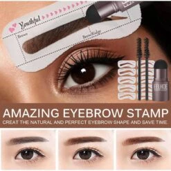 EverToys Wenkbrauw Stempel - Plus Poeder - Eye Brow Stamp - Kit - Trimmer - Potlood - Lash Lift - Stick - Potlood - Set - Bruin -Poeder - Foundation Winkel 1200x1200 1449