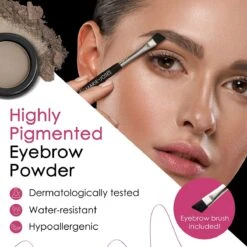 Wenkbrauwpoeder Donkerblond - Taupe - Wenkbrauw Make-up - Zachte, Natuurlijke Wenkbrauwen - Marie-José & Co -Poeder - Foundation Winkel 1200x1200 1463