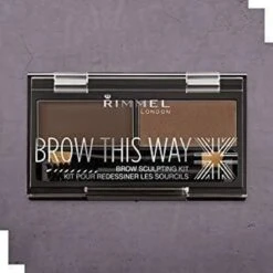 Rimmel London Brow This Way Brow Sculpting Kit - 003 Dark Brown 26 Rimmel London Brow This Way Brow Sculpting Kit - 003 Dark Brown -Poeder - Foundation Winkel 1200x1200 1488