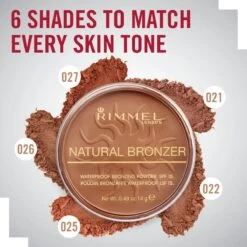 Rimmel London Natural Bronzer Bronzing Powder - 26 Sun Kissed -Poeder - Foundation Winkel 1200x1200 197