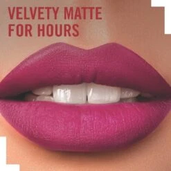 Rimmel London Lasting Matte Finish Lippenstift - 107 Burgundy-Wine -Poeder - Foundation Winkel 1200x1200 395