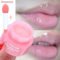 Mini Laneige Lip Sleeping Mask Lipmasker + Brush