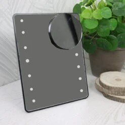 Orange85 Make-up Spiegel - Met Verlichting - LED - Met Vergrootglas - Zwart -Poeder - Foundation Winkel 1200x1200 478