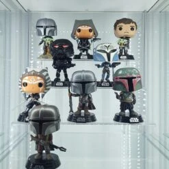 Janaden 4-traps Acryl Riser Display Standaard Voor Amiibo Funko POPS, Transparant Display Plank Organizer Cupcake Dessert Standaard Acryl Riser Voor Het Bekijken En Decoreren -Poeder - Foundation Winkel 1200x1200 487