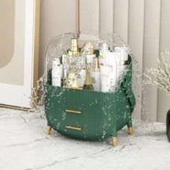 Mera.O - Make Up Organizer - Opbergdoos - Make Up Penhouder - Groen -Poeder - Foundation Winkel 1200x1200 588