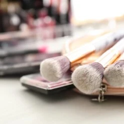 Relaxdays Make-up Organizer - Tweedelig - Cosmetica Opbergdoos + Lippenstift Houder - Zwart -Poeder - Foundation Winkel 1200x1200 618