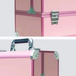 Confibel Cosmetica Koffer - Make Up Koffer Uitklapbaar - 5 Opbergbakken Make-up Koffer - Beautycase/Visagiekoffer /Cosmeticakoffer /Beautycase/ Nagelstylistekoffer - Roze 17 Confibel Cosmetica Koffer - Make Up Koffer Uitklapbaar - 5 Opbergbakken Make-up Koffer - Beautycase/Visagiekoffer /Cosmeticakoffer /Beautycase/ Nagelstylistekoffer - Roze -Poeder - Foundation Winkel 1200x1200 627