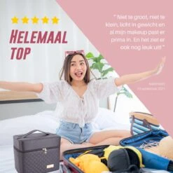 Make Up Koffer En Organizer - Beautycase Met Spiegel - Dames - Cosmetica En Visagie - Zwart 17 Make Up Koffer En Organizer - Beautycase Met Spiegel - Dames - Cosmetica En Visagie - Zwart -Poeder - Foundation Winkel 1200x1200 637